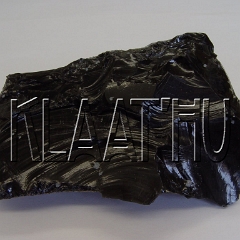 Klaat'hu Logo obsidian